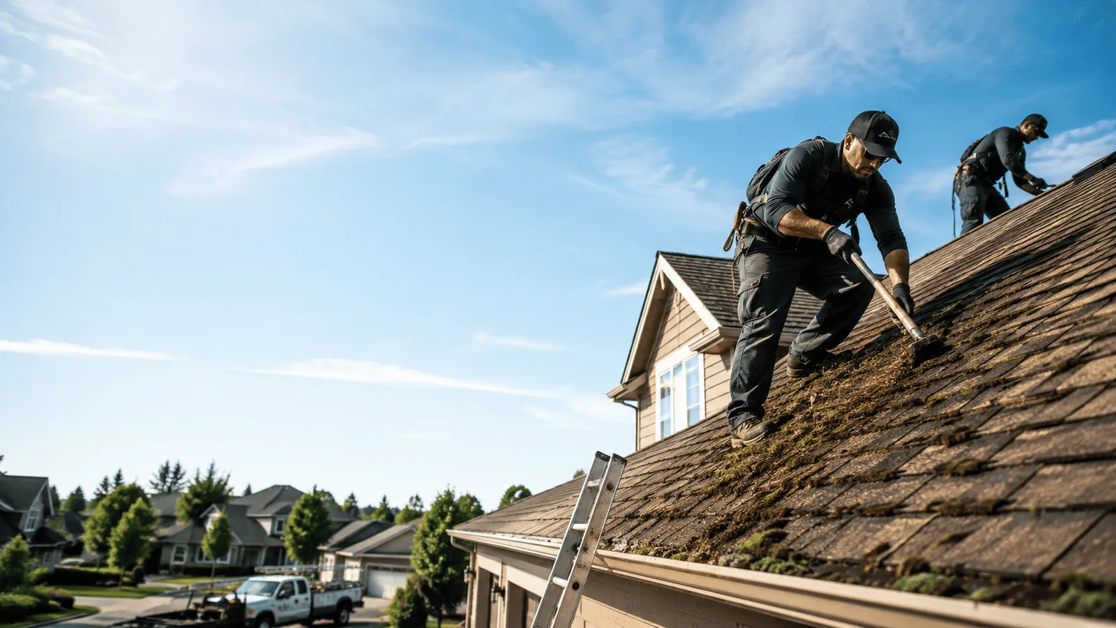 Roof Moss Removal in Mcalester, OK near me